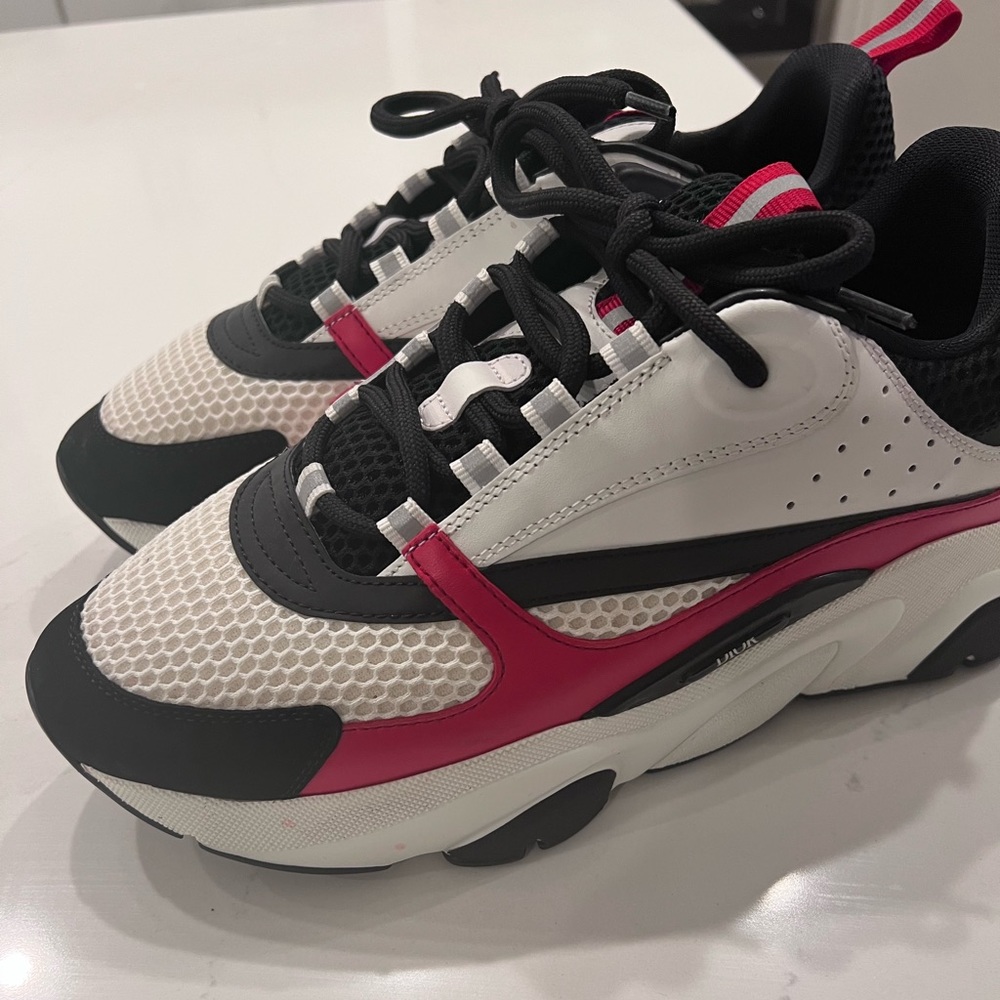 CHRISTIAN DIOR B22 SNEAKERS (red and black)